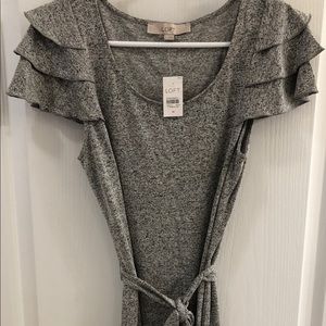 Knee length jersey dress